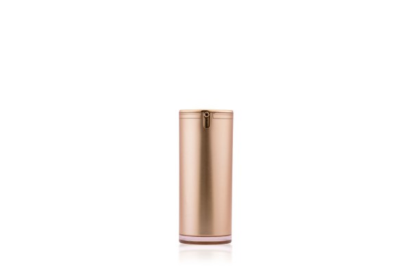 Frasco Airless Derma Dourado 15ml