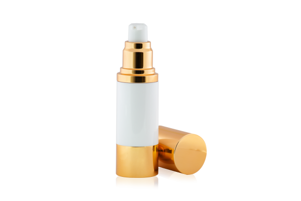Frasco Airless Finesse Dourado 30ml