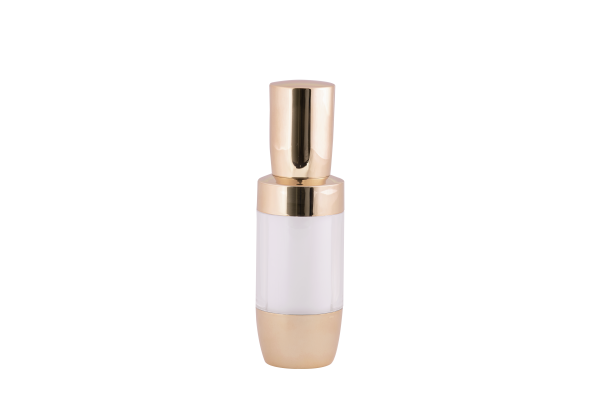Frasco Pump Airless Versalhes Dourado 30ml