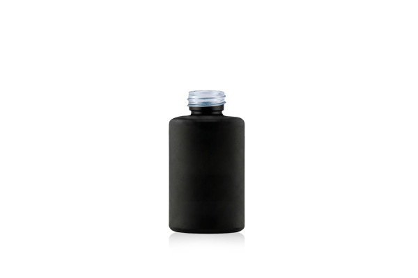 Frasco Vidro Daily Preto Fosco 30ml 20/410