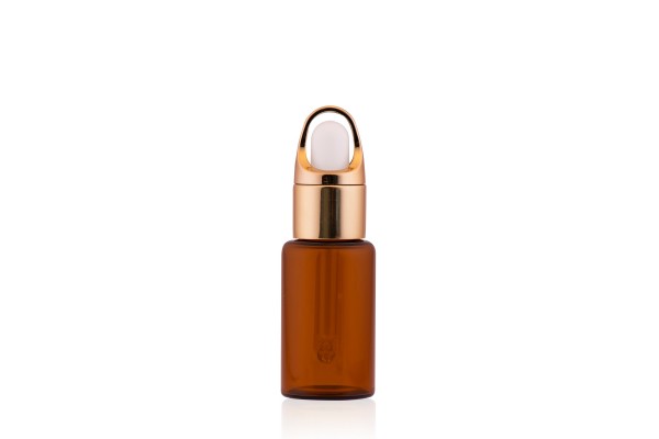 Gotejador Ática Âmbar e Dourado 20ml