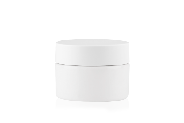 Pote Basic Branco 30ml com Tampa Branca
