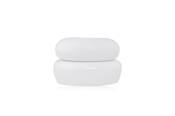 Pote Vidro Organic Branco 30ml