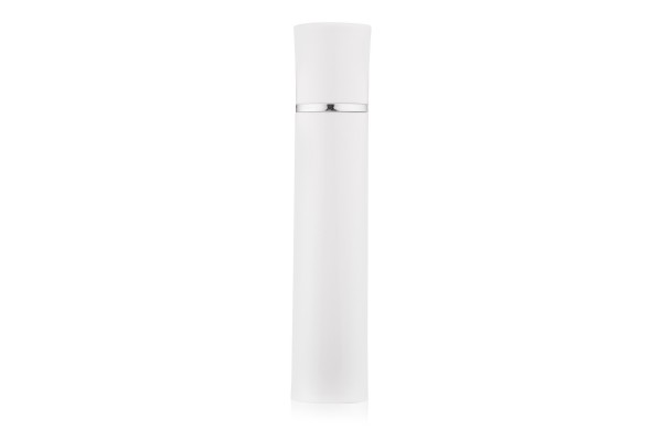 Frasco Airless PTG Branco com Prata 50ml