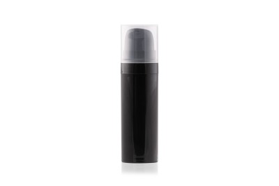Frasco Airless Mini Pump Control Preto 15ml