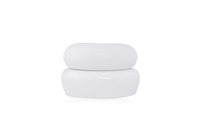 Pote Vidro Organic Branco 30ml